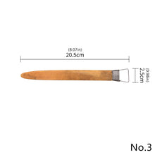 Load image into Gallery viewer, Widen Sawtooth Clay Texture Tool Paste Amending Tool Ceramic Sculpture Clay Plastic Bamboo Handle Pottery Tool