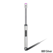 Load image into Gallery viewer, Outdoor Metal Windproof Power Display Hook Ignition Gun Home 360° Use Kitchen Candle Gas Stove Plasma Pulse Electric Arc Lighter