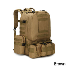 Load image into Gallery viewer, 50L Tactical Backpack Army Backpack Men's Military Molle Army Bag Outdoor Hiking Trekking Backpack