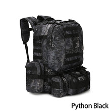 Load image into Gallery viewer, 50L Tactical Backpack Army Backpack Men's Military Molle Army Bag Outdoor Hiking Trekking Backpack