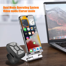 Load image into Gallery viewer, Wireless Bluetooth Ring Remote Control Portable Fingertip Selfie Video Controller Automatic Page Turner Browsing For Phone