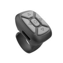 Load image into Gallery viewer, Wireless Bluetooth Ring Remote Control Portable Fingertip Selfie Video Controller Automatic Page Turner Browsing For Phone