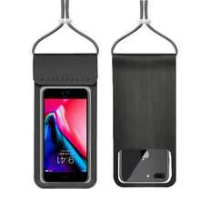 Load image into Gallery viewer, Swimming Phone Case Transparent Underwater Waterproof Phone Pouch Universal Diving Hanging On Neck Swimming Touch Screen Phone Sealed Bag