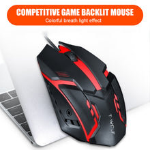 Load image into Gallery viewer, V1 Wired Luminous Mouse E-sports Backlit Mouse Usb Desktop Computer Notebook Office Mouse