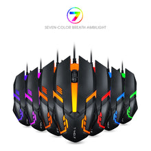 Load image into Gallery viewer, V1 Wired Luminous Mouse E-sports Backlit Mouse Usb Desktop Computer Notebook Office Mouse