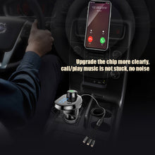 Load image into Gallery viewer, New Q15 Car Handsfree Wireless Bluetooth Kit FM Transmitter Car LCD Display MP3 Player USB Charger FM Modulator Car Accessories