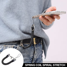 Load image into Gallery viewer, Car Auto Key Ring Anti-Lost Spring Coil Spiral Stretch Key Ring Retractable Keychain Accessories Key Holder