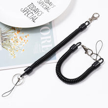 Load image into Gallery viewer, Car Auto Key Ring Anti-Lost Spring Coil Spiral Stretch Key Ring Retractable Keychain Accessories Key Holder