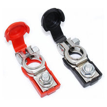 Load image into Gallery viewer, Pair Negative Positive Cars Auto Battery Cable Terminal Top Post Clamp Preservative Truck Accessories