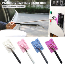 Load image into Gallery viewer, Adjustable Expandable Parking Toll Swiping Card Stick Tool for Toll Road Rod for Contactless Payment