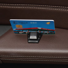 Load image into Gallery viewer, Car Fastener Card Bill Holder Mount Parking Card Clamp Desktop Stand Vehicle Card Fixed Holder Clips