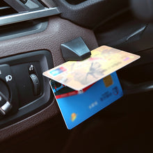 Load image into Gallery viewer, Car Fastener Card Bill Holder Mount Parking Card Clamp Desktop Stand Vehicle Card Fixed Holder Clips