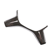 Load image into Gallery viewer, Carbon Fiber Texture Car Interior Steering Wheel Panel Frame Cover Trim For Mercedes Benz C E ML GL Class W204 W212 X166 W166