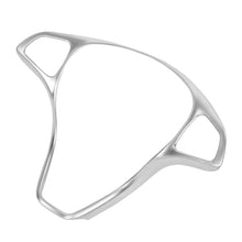 Load image into Gallery viewer, Car Steering Wheel Button Frame Trim Cover Carbon Fiber Silver Chrome for Mercedes Benz GLA GLC260 C200L