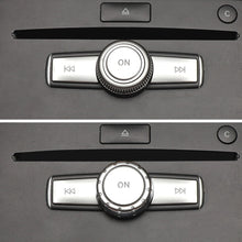 Load image into Gallery viewer, Car Console CD Panel Multimedia Switch Buttons Sequins Volume Button Cover For Mercedes Benz C E Class W204 W212 GLK X204 C200 W212 E260 GLK300