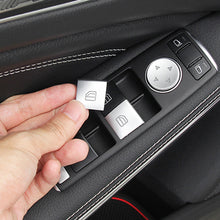 Load image into Gallery viewer, 14Pcs Car Window Glass Lift Button Stickers For Mercedes Benz A B C E GLA CLA GLK GL ML GLE Class