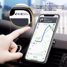 Load image into Gallery viewer, Car Mobile Phone Magnetic Holder Bracket Stainless Steel 360-degree Adjustable Ball Heads Dashboard Phone Stand Navigation Stand