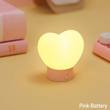 Load image into Gallery viewer, Creative Love Heart LED 3D Lamp Wedding Romantic Red Pink Night Light Ornament Birthday Christmas Home Ambient Light Decoration