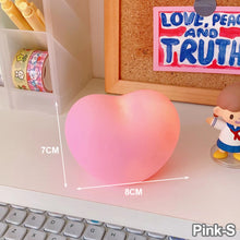 Load image into Gallery viewer, Creative Love Heart LED 3D Lamp Wedding Romantic Red Pink Night Light Ornament Birthday Christmas Home Ambient Light Decoration