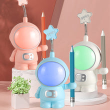 Load image into Gallery viewer, Astronaut USB Rechargeable Table Lamp Night Light LED Lamp Student Kids Bedroom Reading Desk Lamp Night Light