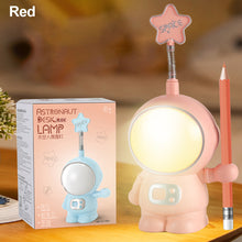 Load image into Gallery viewer, Astronaut USB Rechargeable Table Lamp Night Light LED Lamp Student Kids Bedroom Reading Desk Lamp Night Light