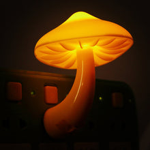 Load image into Gallery viewer, Led Night Light Mini Mushroom Wall Lamp Light Control Induction Energy Saving Environmental Protection Bedroom Lamp Home Decor