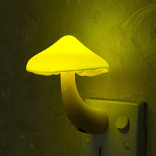 Load image into Gallery viewer, Led Night Light Mini Mushroom Wall Lamp Light Control Induction Energy Saving Environmental Protection Bedroom Lamp Home Decor