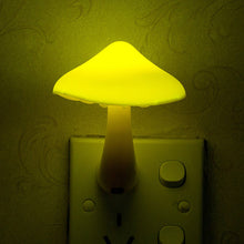 Load image into Gallery viewer, Led Night Light Mini Mushroom Wall Lamp Light Control Induction Energy Saving Environmental Protection Bedroom Lamp Home Decor