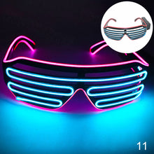 Load image into Gallery viewer, LED Glasses Light Up Shades Flashing Luminous Rave Night Christmas Activities Wedding Birthday Party Decoration