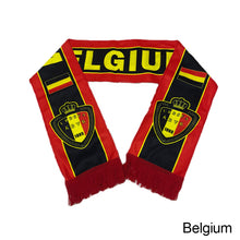 Load image into Gallery viewer, World Cup Soccer Scarf Popular National Team Flag Banner Football Match Backstrap Fan Decoration
