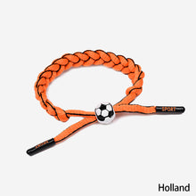 Load image into Gallery viewer, 2022 World Cup National Flag Wristband Woven Wrist Band Cuff Bracelet Sports Casual Bangle Bracelet Party Decoration Supplies