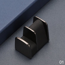 Load image into Gallery viewer, Aluminum Alloy Car Sunglasses Auto Center Console Glasses Clip Card Ticket Holder Stand Fastener Pen Case Eyeglasses Car Accessories