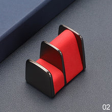 Load image into Gallery viewer, Aluminum Alloy Car Sunglasses Auto Center Console Glasses Clip Card Ticket Holder Stand Fastener Pen Case Eyeglasses Car Accessories