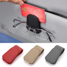 Load image into Gallery viewer, Car Sunglasses Auto Sun Visor Glasses Box Clip Card Ticket Holder Stand Fastener Pen Case Eyeglasses Car Accessories