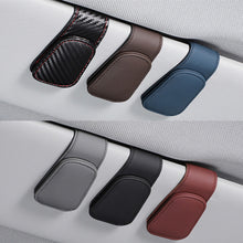 Load image into Gallery viewer, Car Sunglasses Auto Sun Visor Glasses Box Clip Card Ticket Holder Stand Fastener Pen Case Eyeglasses Car Accessories