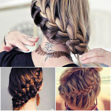 Load image into Gallery viewer, 4pcs Magic Hair Styling Tools DIY Comb Hair Braiding Braider Accessories Twist Bun Barrette Hair Clips for Women Hairdressing
