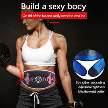 Load image into Gallery viewer, EMS Muscle ABS Abdominal Belt Intelligent Fitness Massage Belt Electronic Display Abdominal Muscle Training Waist Massager