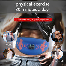 Load image into Gallery viewer, EMS Muscle ABS Abdominal Belt Intelligent Fitness Massage Belt Electronic Display Abdominal Muscle Training Waist Massager