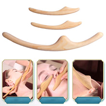 Load image into Gallery viewer, Body Shaping Massager Wooden Gua Sha Scraper Body Physical Therapy Tool Anti Cellulite Relieve Muscle Fatigue Scraping Stick