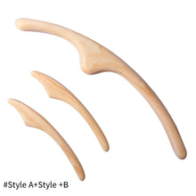 Load image into Gallery viewer, Body Shaping Massager Wooden Gua Sha Scraper Body Physical Therapy Tool Anti Cellulite Relieve Muscle Fatigue Scraping Stick