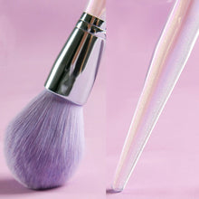 Load image into Gallery viewer, 10pcs Professional Makeup Brush Convenient Set Eye Shadow Eyebrow Brush Facial Makeup Powder Foundation Highlighter Eyebrow Brush