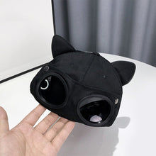 Load image into Gallery viewer, Reverse Glasses Cap Fashion Personality Baseball Cap Cute Ear Cap Adjustable Cotton Casual Cap Outdoor Sun Hat