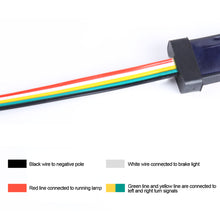 Load image into Gallery viewer, 1.M/1.2M/1.5M/1.8M/2M/2.2M Pickup Signal Light Bar DC 12 24V Turn Truck Utes Bakkie Container Cargo RV SUV Brake Light Strip LED Tail light Red Amber