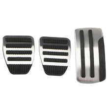 Load image into Gallery viewer, 2Pcs/3Pcs Stainless Steel Car Pedals for Nissan X-trail T31 Qashqai J10 Car AT MT Pedal Cover for Nissan X-trail 2010-2013 Qashqai 2012-15