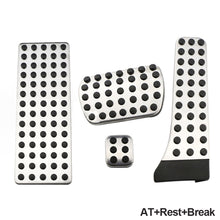 Load image into Gallery viewer, 2Pcs/3Pcs/4Pcs Car Pedal Cover Set for Mercedes Benz C E S GLK SLK CLS SL Class AMG W203 W222 R172 R231 W204 W210 W211 W212 X204 W218