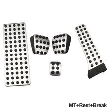 Load image into Gallery viewer, 2Pcs/3Pcs/4Pcs Car Pedal Cover Set for Mercedes Benz C E S GLK SLK CLS SL Class AMG W203 W222 R172 R231 W204 W210 W211 W212 X204 W218