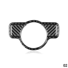 Load image into Gallery viewer, Carbon Fiber Headlight Switch Stickers Trim Car Cover For Mercedes Benz A B C E G Class CLA GLA GLE GLK GL W207 Accessories