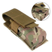 Load image into Gallery viewer, MOLLE Nylon Pouch Tourniquet Pouch Holder Trauma Shears EMT Storage Bag EDC Belt Pouch Flashlight Holster Medical Scissor