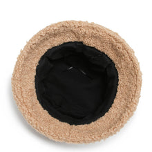 Load image into Gallery viewer, Unisex Winter Warm Bucket Hats Lamb Wool Faux Fur Fisherman Caps Women Thicken Plush Hats Outdoor Keep Warm Fishing Caps