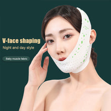 Load image into Gallery viewer, Soft Comfortable Face-lift Bandage Breathable V-face Bandage Face Slimming Mask Chin Cheek Lift Up Belt Facial Care Tool